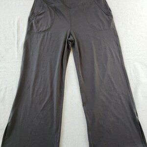 Black Flared Yoga Pants